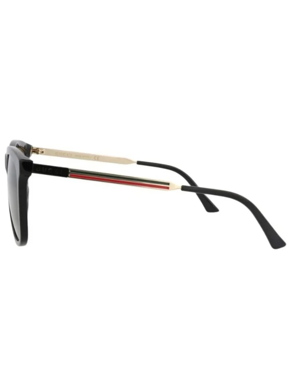 New Gucci Mens Square/Rectangle Black Gold Grey Fashion Designer Sunglasses